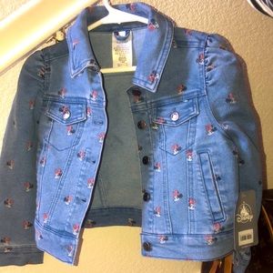 Mini Mouse jean jacket  size 4T